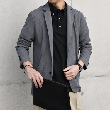 SHIPS any:〈洗濯機可能〉ライト ニット ジャケット 26SS◇