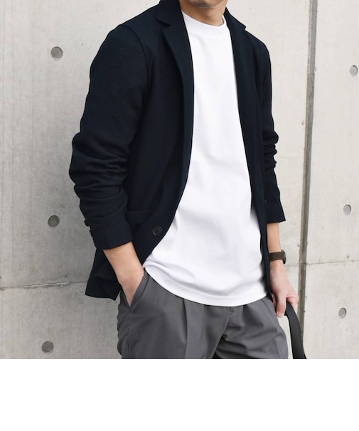 SHIPS any:〈洗濯機可能〉ライト ニット ジャケット 26SS◇