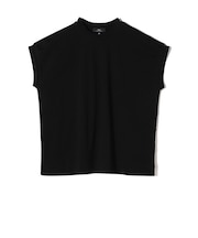 SHIPS Primary Navy Label: ニュー スヴィン コットン フレンチ スリーブ