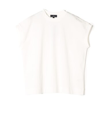 SHIPS Primary Navy Label: ニュー スヴィン コットン フレンチ スリーブ