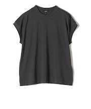 SHIPS Primary Navy Label: ニュー スヴィン コットン フレンチ スリーブ