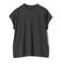 SHIPS Primary Navy Label: ニュー スヴィン コットン フレンチ スリーブ