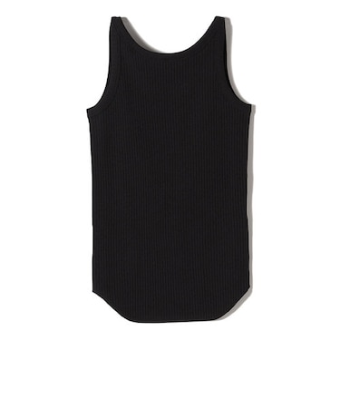 SHIPS Primary Navy Label:丸胴 テレコ タンクトップ