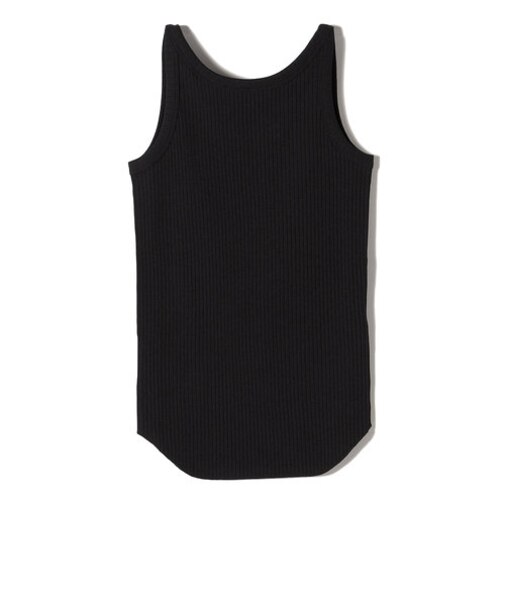SHIPS Primary Navy Label:丸胴 テレコ タンクトップ