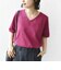 【WEB限定】〈ネックが選べる2サイズ展開〉オーガニックコットン バリエーションネック TEE