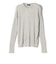 SHIPS Primary Navy Label:シルク カシミヤ プルオーバー