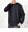 SHIPS any: スムースコットン クルーネック Tシャツ (ロンT)◇