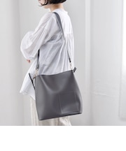 quaranciel: ライン 2way ショルダー バッグ