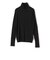 SHIPS Primary Navy Label:シルク カシミヤ タートルネック