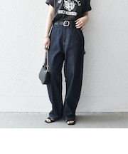 〈洗濯機可能〉コクーンペインター デニムパンツ［SHIPS any DENIM］