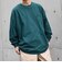 【WEB限定】BLAH BLAH BLAH.ワンポイント 刺繍 ルーズ Tシャツ (ロンT)◇