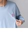【WEB限定】BLAH BLAH BLAH.ワンポイント 刺繍 ルーズ Tシャツ (ロンT)◇