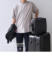 SHIPS any:〈接触冷感/遮熱/UVカット機能等〉サマーファンクション モックネック Tシャツ 26SS◇