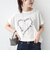 【WEB限定】〈手洗い可能〉バリエーション ロゴ 刺繍 プリントTEE