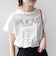 【WEB限定】〈手洗い可能〉バリエーション ロゴ 刺繍 プリントTEE