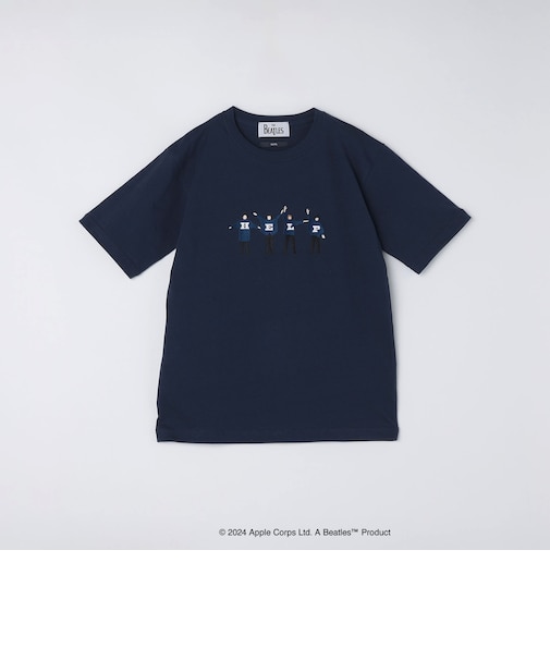 【WEB限定】SHIPS: THE BEATLES エンブロイダリー Tシャツ