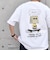 SHIPS any: SNOOPY コラボ カルチャー グラフィック バック プリント Tシャツ◇