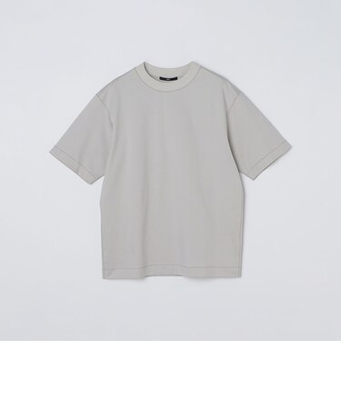 SHIPS: ハイゲージ クルーネック ポンチ Tシャツ