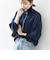 【WEB限定】〈手洗い可能〉ハーフ ジップ ハイネック プルオーバー