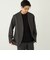 【一部WEB限定】〈手洗い可能〉TR ノーカラー ジャケット(セットアップ可能)◇