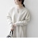 【WEB限定】〈洗濯機可能〉USAコットン 裏起毛 ポケット スウェット ワンピース