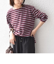 《一部追加予約》〈洗濯機可能〉コットン レイヤード TEE 3（ロンT）◆