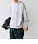SHIPS any: 〈手洗い可能〉コットン カシミヤ スウェットライク ニット 24FW◇
