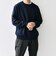 SHIPS any: 〈手洗い可能〉コットン カシミヤ スウェットライク ニット 24FW◇
