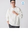 【WEB限定】SHIPS:〈抗菌・防臭〉ワンポイントロゴ バーズアイ ヘンリーネック 長袖 Tシャツ