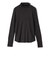 SHIPS Primary Navy Label:ウール フライス ジャージー タートルネック