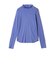 SHIPS Primary Navy Label:ウール フライス ジャージー タートルネック