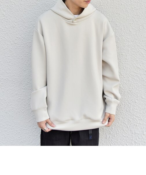 カラー ダンボール スナップ プルオーバー パーカー 26AW◇