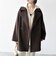《一部追加予約》【WEB限定】PURE WOOL コクーン テーラード ショート コート 26AW