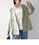 《一部追加予約》【WEB限定】PURE WOOL コクーン テーラード ショート コート 26AW