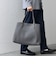 スプリット レザー トートバッグ (クラッチバッグ付き) 26AW◇
