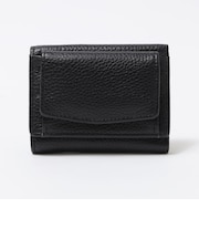 SHIPS Colors:レザー TRI-FOLD ウォレット (三つ折り 財布)◇