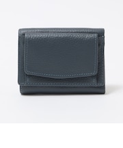 SHIPS Colors:レザー TRI-FOLD ウォレット (三つ折り 財布)◇