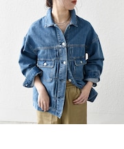 〈洗濯機可能〉デニム ジャケット［SHIPS any DENIM］