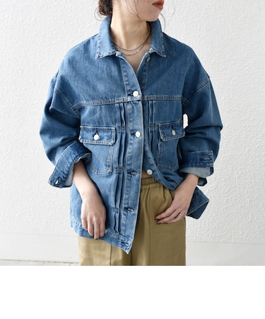 〈洗濯機可能〉デニム ジャケット［SHIPS any DENIM］