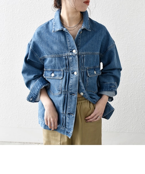 〈洗濯機可能〉デニム ジャケット［SHIPS any DENIM］