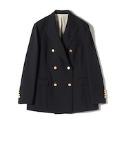 SHIPS Primary Navy Label:ダブル ブレスト ブレザー