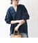 【WEB限定】〈洗濯機可能〉USAコットン 裏毛 スキッパー ルーズ スウェット