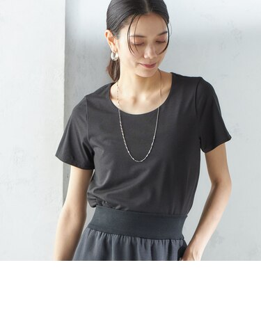 〈手洗い可能〉SORONA(R) クルーネック TEE