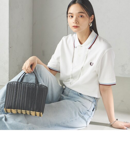 FRED PERRY:M12 TWIN TIPPED SHIRT