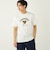 SHIPS Colors: TeddyBear(R) プリント & ステッチ Tシャツ◇