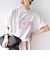 【SHIPS別注】81BRANCA:ロゴ 5分袖 TEE