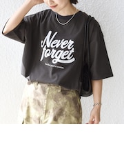 【SHIPS別注】81BRANCA:ロゴ 5分袖 TEE