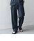 SHIPS any:〈洗濯機可能〉リネンライク セミワイド パンツ(セットアップ対応) 25SS◇