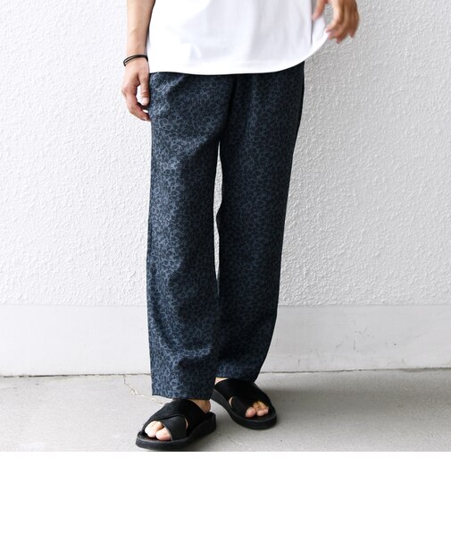 SHIPS any:〈洗濯機可能〉リネンライク セミワイド パンツ(セットアップ対応) 25SS◇