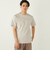 SHIPS Colors:〈接触冷感〉シルケット コットン クルーネック TEE◇